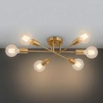 Elosia - Gold Ceiling Light 6xE27 - Image 2