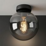 Emma - Black Ceiling Lamp Ф25cm - Image 2