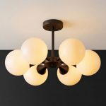 Isabella - Black Ceiling Light 6xE27 - Image 2