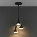 Belinda - Black Pendant Light 3xE27 - Image 2
