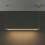 Chloe - Gold Pendant Light 24w - Image 2