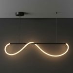 Arella - Black Pendant Light 77w - Image 2