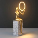 Roma - Gold Floor Lamp 25w - Image 2