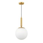 Amara 25 - Gold Pendant Light 1xE27