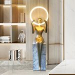 Roma - Gold Floor Lamp 25w