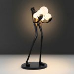Amadea - Black Floor Lamp 6xE27 - Image 2