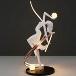 Athena - White Floor Lamp 60W - Image 2