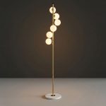 Valeria - Gold Floor Lamp 6xG9 - Image 2