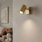 Brylee - Gold wall light 1xGU10 - Image 2
