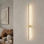 Chasey 120 - Gold Wall Light 24w - Image 2