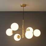 Cameroon - Gold Pendant Light 6xE27 - Image 2
