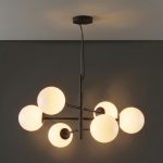 Cameroon - Black Pendant Light 6xE27 - Image 2