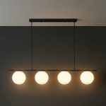 Alara - Black Pendant Light 4xE27 - Image 2