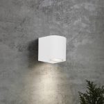 Mamba RD – White Round Wall Light 1xGU10 - Image 2