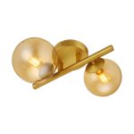Riha - Gold Wall Light 2xG9