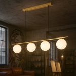 Alara - Gold Pendant Light 4xE27 - Image 3