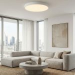 Alisson 60 - White LED Ceiling Light 70w (w/remote) - Image 3