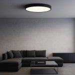 Alisson 60 - Black LED Ceiling Light 70w (w/remote) - Image 3