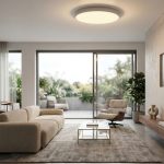 Alisson 40 - White LED Ceiling Light 48w (w/remote) - Image 3