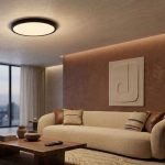 Aura 30 - Black LED Ceiling Light 18w 3color - Image 3