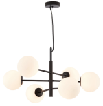 Cameroon - Black Pendant Light 6xE27 (c37) - Image 3