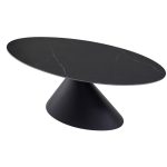 HARMONY - Black Dining Table 180x90x76