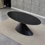 HARMONY - Black Dining Table 180x90x76 - Image 2