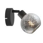 RACHEL - Black Wall Lamp 1xE27