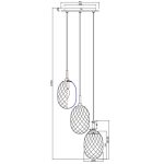 Margot – Pendant Light 3xE14 - Image 4