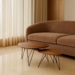 Emily Walnut – Set Coffee Tables