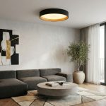 Larkson 50 - Black LED Ceiling Light 36w 3color - Image 3