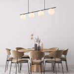 Alara - Black Pendant Light 4xE27 - Image 3
