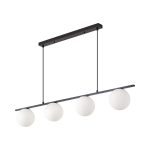 Alara - Black Pendant Light 4xE27