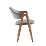 PAROS - Grey Dining Chair - Image 5