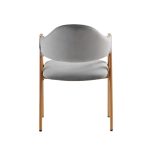 PAROS - Grey Dining Chair - Image 4