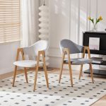 PAROS - Grey Dining Chair - Image 6