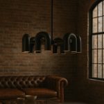 Terracotta - Black Pendant Light 12xGU10 - Image 4