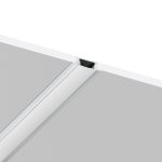 DUO Profile - Grey Recessed Aluminum Profile 2m - Image 2