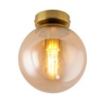 Emma - Gold Ceiling Lamp 1xE27 Ф25cm