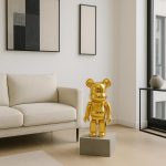 TEDDY S • Gold Sculpture 41cm - Image 3
