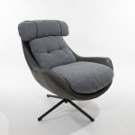 Portofino Blue - Rotating Lounge Chair