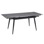 Lyon - Gray Dining Table 120-180x85 cm