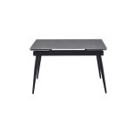 Lyon - Gray Dining Table 120-180x85 cm - Image 4