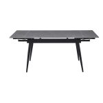 Lyon - Gray Dining Table 120-180x85 cm - Image 3