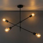 Gorgina - Black Pendant Light 4xE27 - Image 2