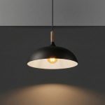 Fabio - Black Pendant Light 1xE27 - Image 2
