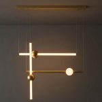 Leona - Gold Pendant Light 20w - Image 2
