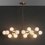 Lucia - Gold Pendant Light 16xG9 - Image 2