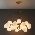 Lucia - Gold Pendant Light 25xG9 - Image 2