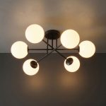 Nova - Black Ceiling Light 6xE27 - Image 2